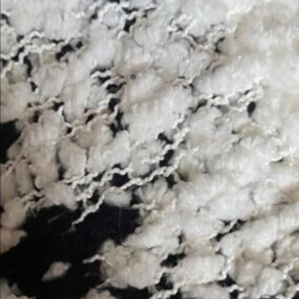 Cozy Oversized Loose Fit Abstract Geo Pattern Knit Sweater Top - Picture 9 of 9